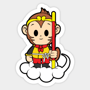 Monkey King Chibi Sticker